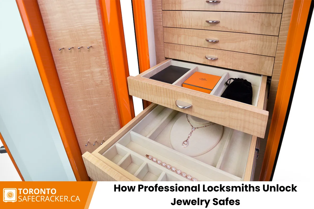 How Professional Locksmiths Unlock Jewelry Safes