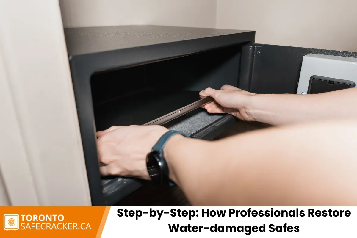 Step-by-Step How Professionals Restore Water-damaged Safes